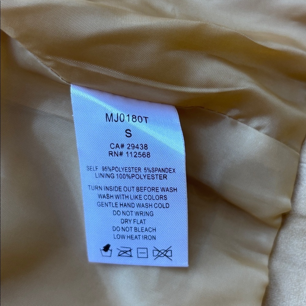 Miss Me Beige Sleeveless fringe vest size small - Picture 6 of 9